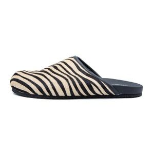 Brandblack Vida Mules in Faux Zebra